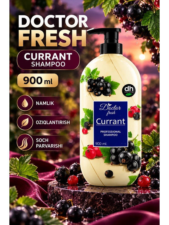 Dr. Fresh — Professional shampun,  900 ml - 