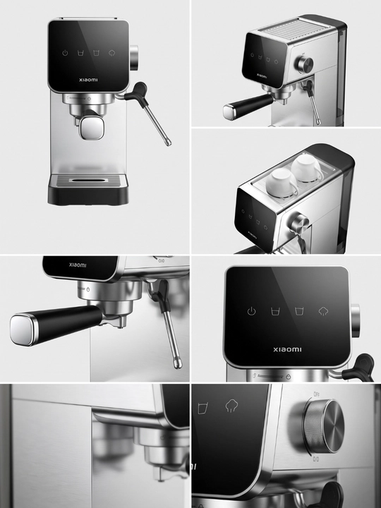 Xiaomi kapsulali qahva mashinasi - 19 Bar bosimli espresso, quvvati 1400 Vt