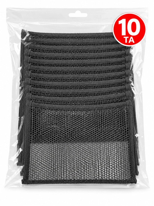 Металлическая губка для мытья посуды, плиты и кастрюль, 20×30 см 10дона