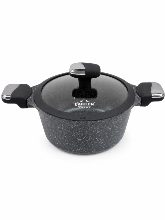 Qozon UAKEEN 20 cm 2.8 L granit