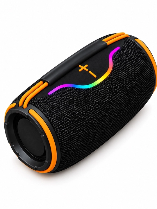 Simsiz Bluetooth karnay, RGB yoritgichli va boshqariladigan portativ akustika