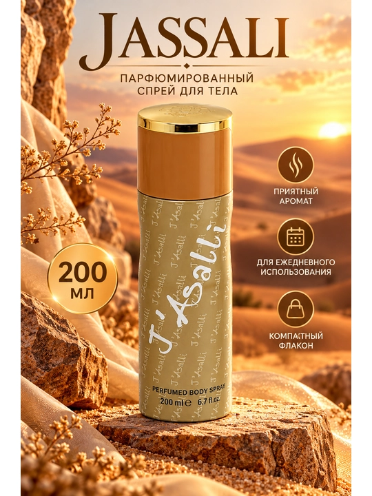 Ayollar uchun parfyumlangan dezodarant spreyi, 200 ml - 