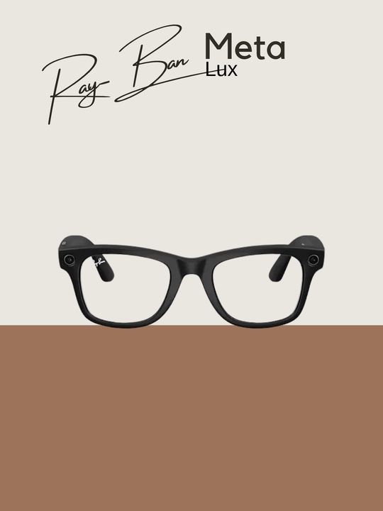 Смарт-очки RayBanMetaа Lux , видео 3K (16:9), 16 ГБ встроенной памяти, Bluetooth 5.3