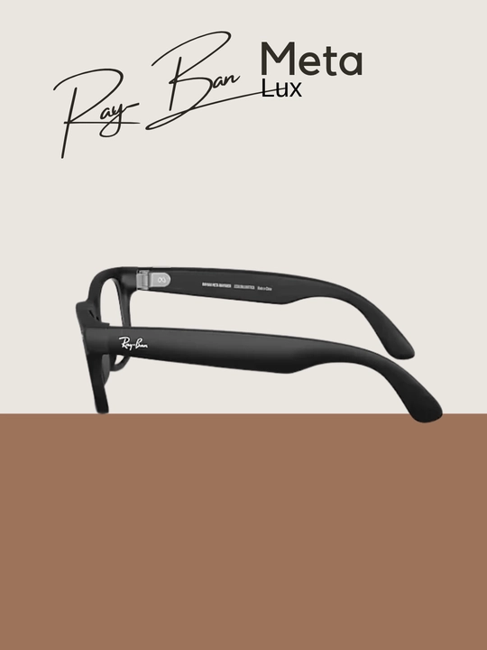 Смарт-очки RayBanMetaа Lux , видео 3K (16:9), 16 ГБ встроенной памяти, Bluetooth 5.3