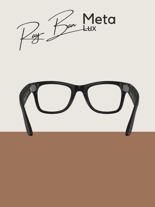 Смарт-очки RayBanMetaа Lux , видео 3K (16:9), 16 ГБ встроенной памяти, Bluetooth 5.3