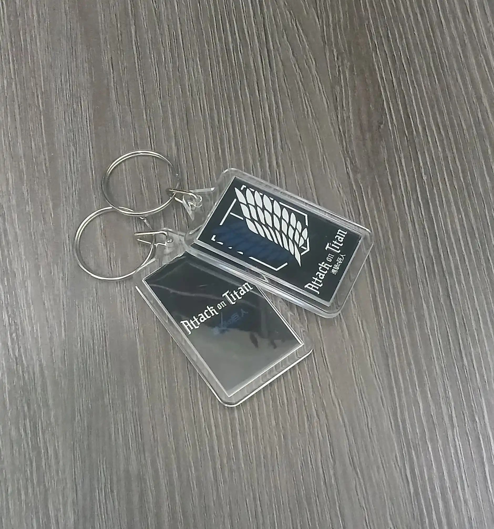 Titan hujumi breloki logotip