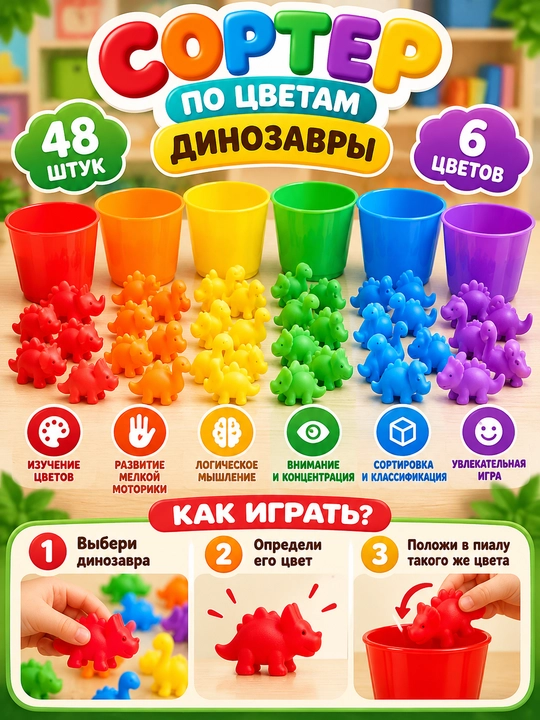 Развивающая детская игрушка Монтессори, Бизиборд, деревянный сортер, магнитная рыбалка