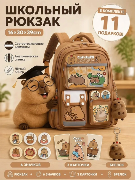 Maktab ortopedik ryukzagi, maktab o‘quvchilari va o‘smirlar uchun ryukzak - 