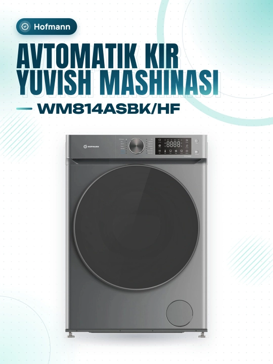 Kir yuvish mashinasi Hofmann WM814ASBK/HF - 