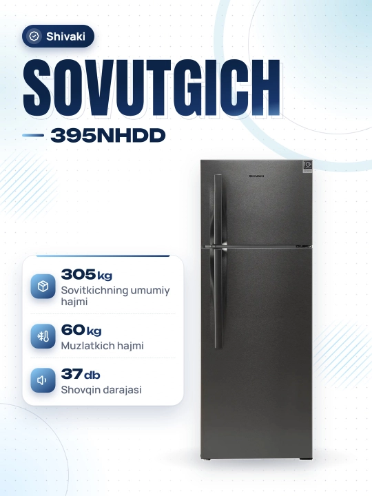 Sovitkich Shivaki 395NHDD 305 l Inverter - 