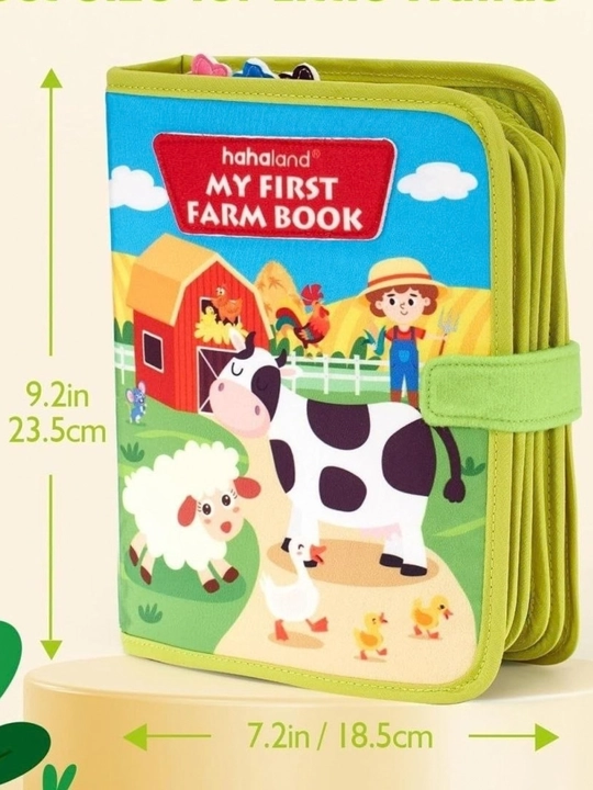 Развивающая книга для детей от 0-3 лет - 