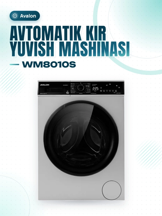 Kir yuvish mashinasi Avalon WM8010S - 