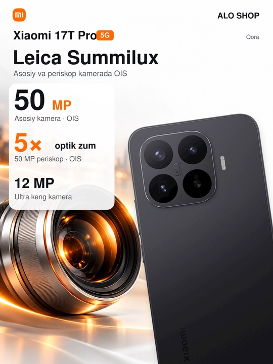 Smartfon Xiaomi 17T Pro 5G, 12/256/512/1024 GB,6.83",144 Gs