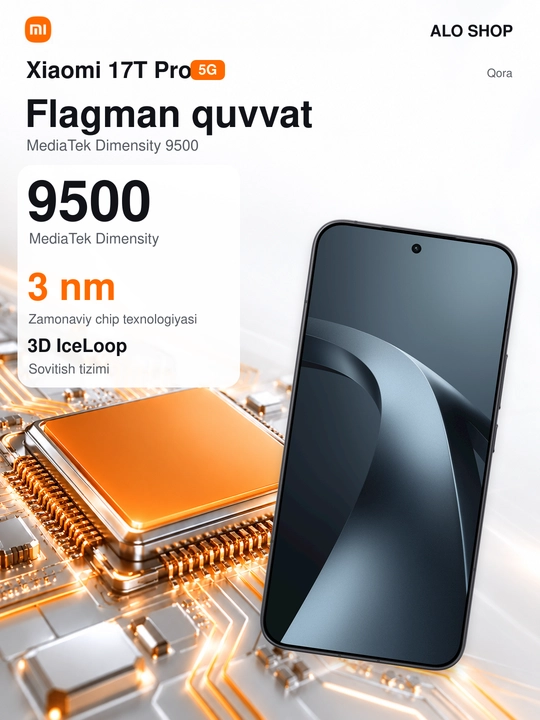 Smartfon Xiaomi 17T Pro 5G, 12/256/512/1024 GB,6.83",144 Gs