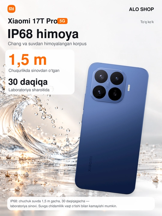 Smartfon Xiaomi 17T Pro 5G, 12/256/512/1024 GB,6.83",144 Gs