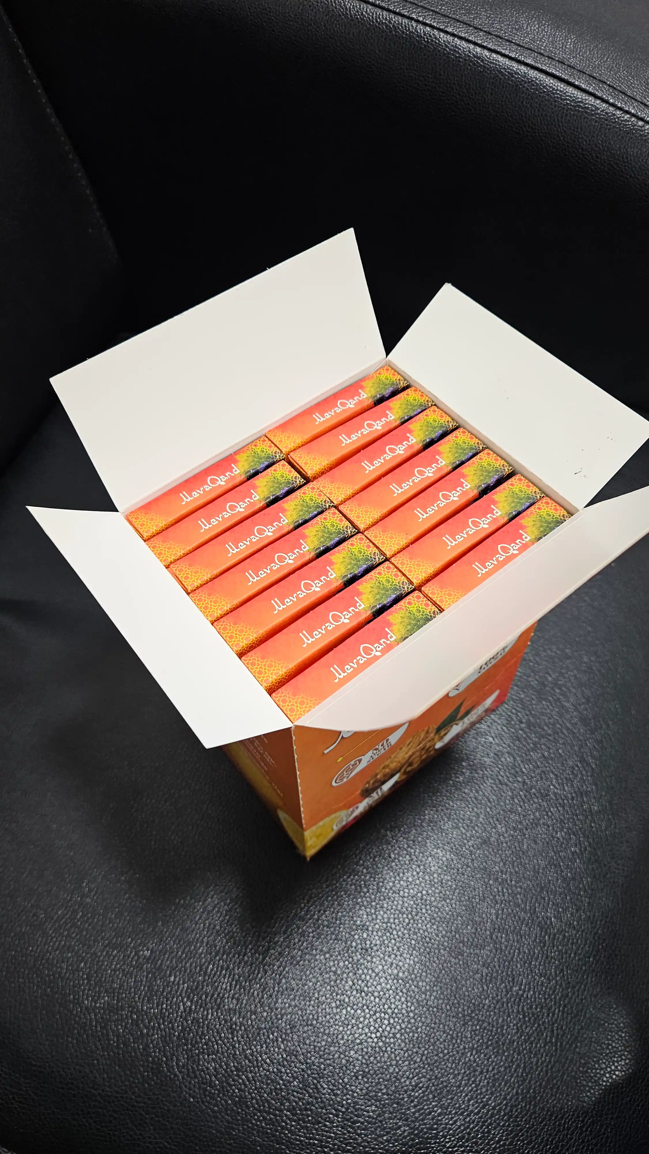 Батончик MevaQand Oriental Energy Bar из сухофруктов, 40 г (14 шт.)