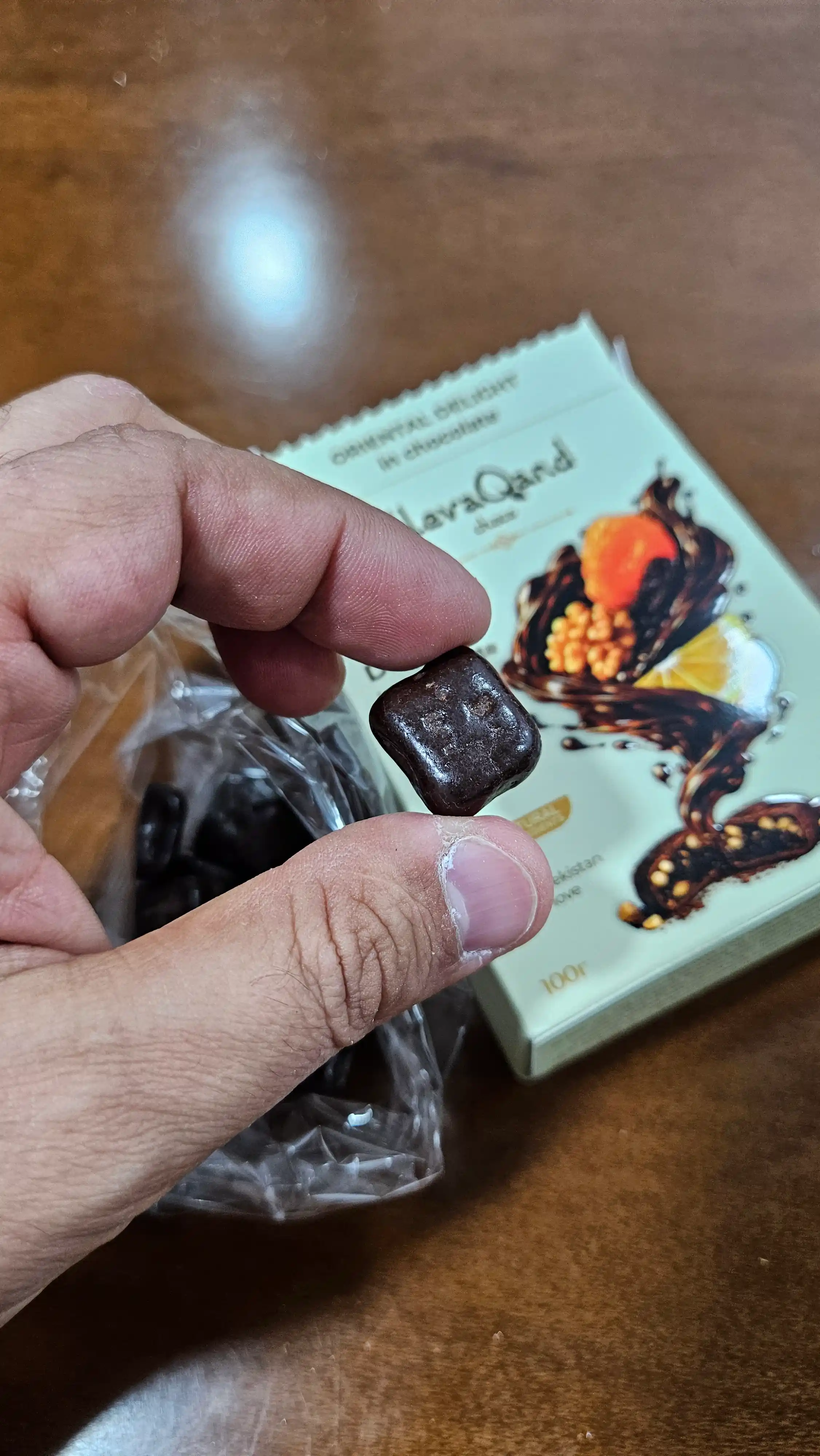 Конфеты MevaQand Choco из сухофруктов в тёмном шоколаде, 100 г