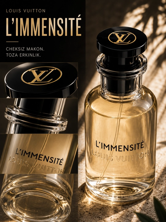 Louis Vuitton Imagination, Symphony, Ombra Nomade, Limensite 100 ml, 1-2 kun, chidamlilik