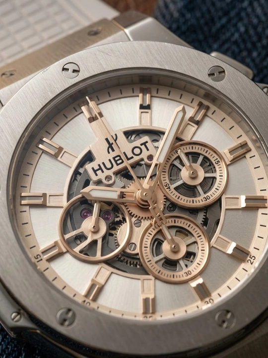 Hublot,erkaklar qol soati,xaqiqiy brend korinish,chidamli rezina remeshok