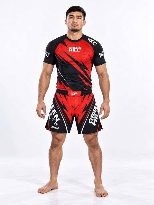 Green Hill rashgard va shortik, MMA, boks va mashg‘ulotlar uchun sport to‘plami - 