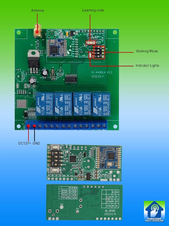 LoRa 433, пульты и реле сверхдальнобойного радиоуправления, дальность более 5 км