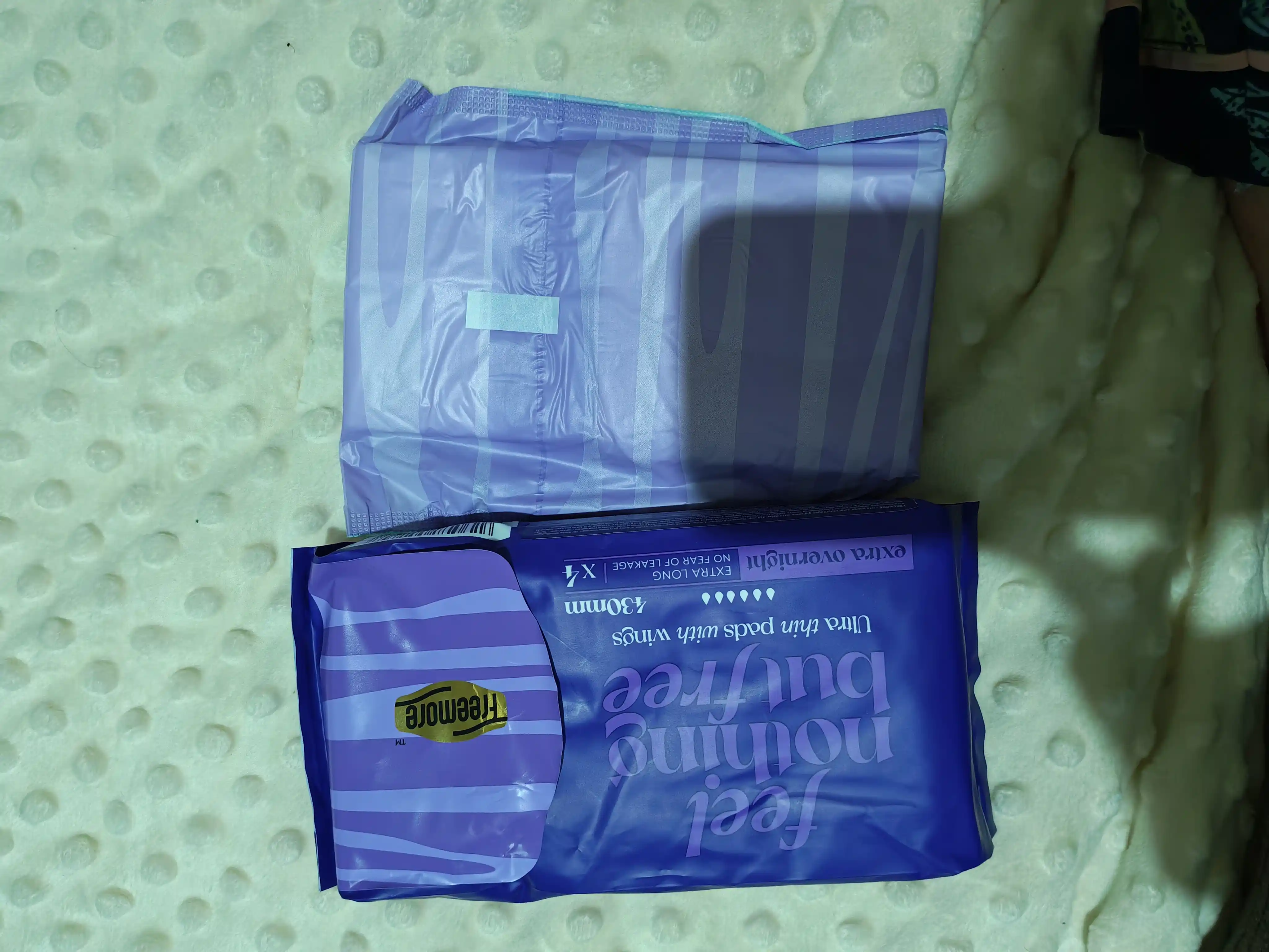 FREEMORE qistirmalari, o‘ta yupqa, tungi, o‘ta uzun, qanotchali, 430 mm, 4 dona