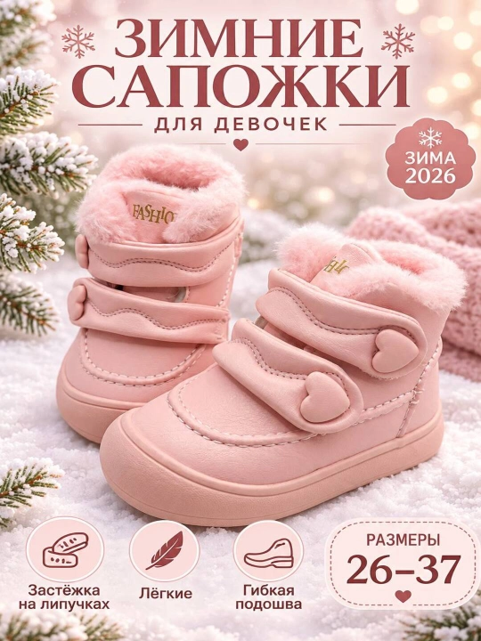 Сапожки для девочек - 
