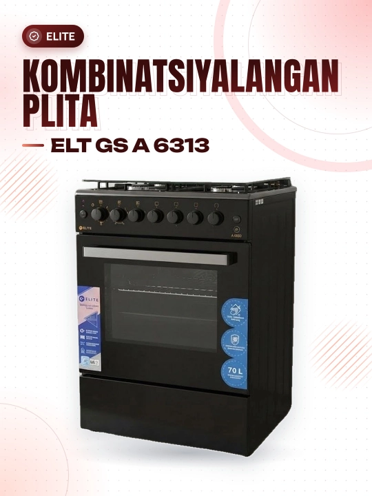Gaz plitasi Elite ELT GS A6313 - 