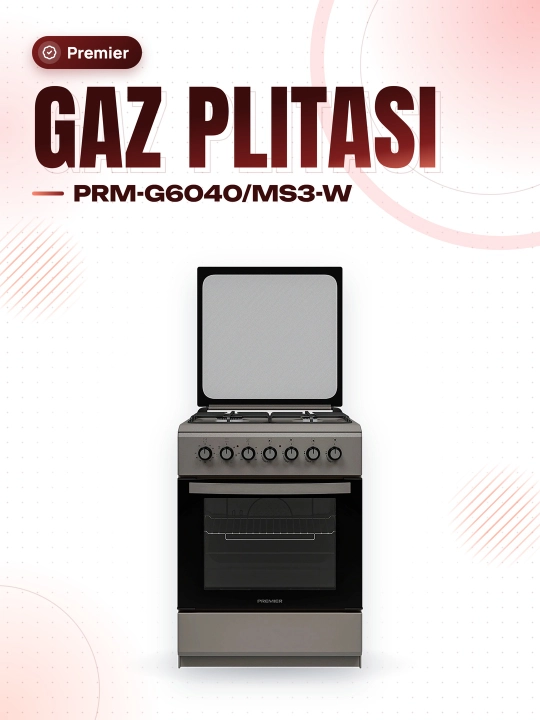 Gaz plitasi PRM-G6040/MS3-MB - 