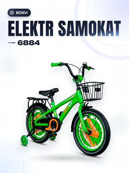 Bolalar uchun velosipedi, BONVI 6884 - 