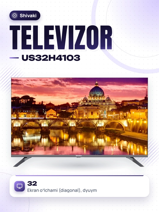 Model Shivaki US32H4103 - 