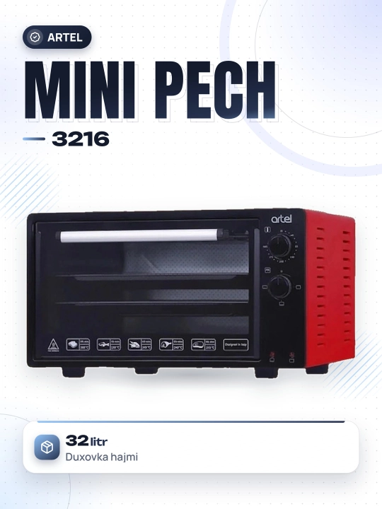 Мини печь Artel 3216, 32 литр - 