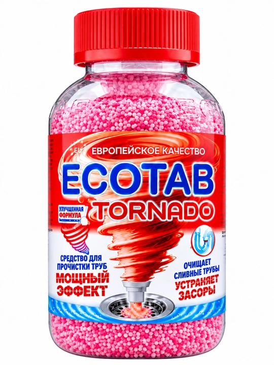 Eco tab, turbalarni tozalagich, parashok, uy tozalash, kir moshina tozalash, vanna oqartirish