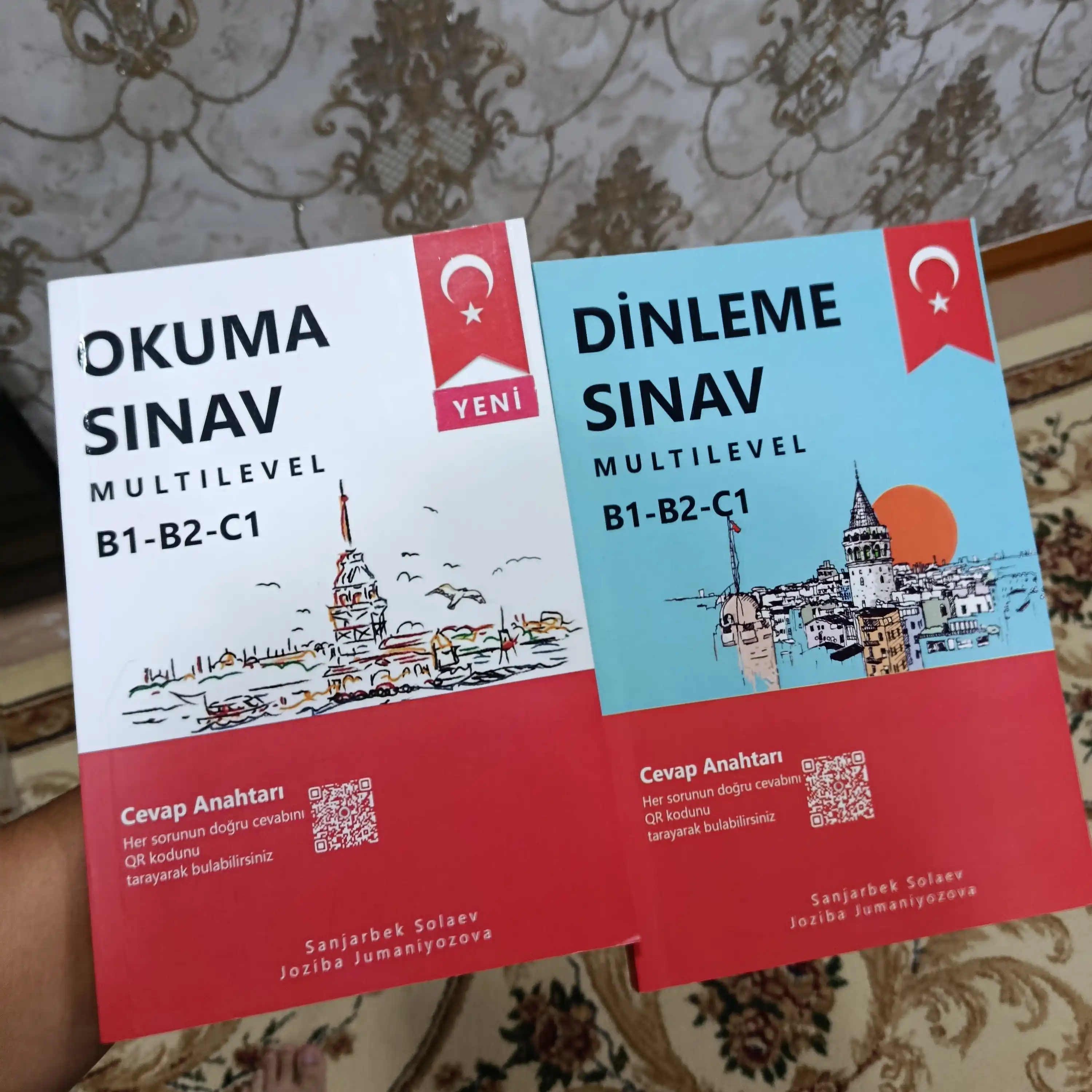 CEFR B1, B2, C1 uchun turk tilidagi Sinav Multilevel, Dinleme, Okuma, Yazma, Konusma kitob