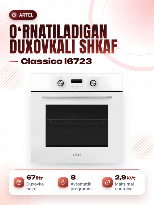 Artel Art-Classico I6723 duxovka shkafi - 