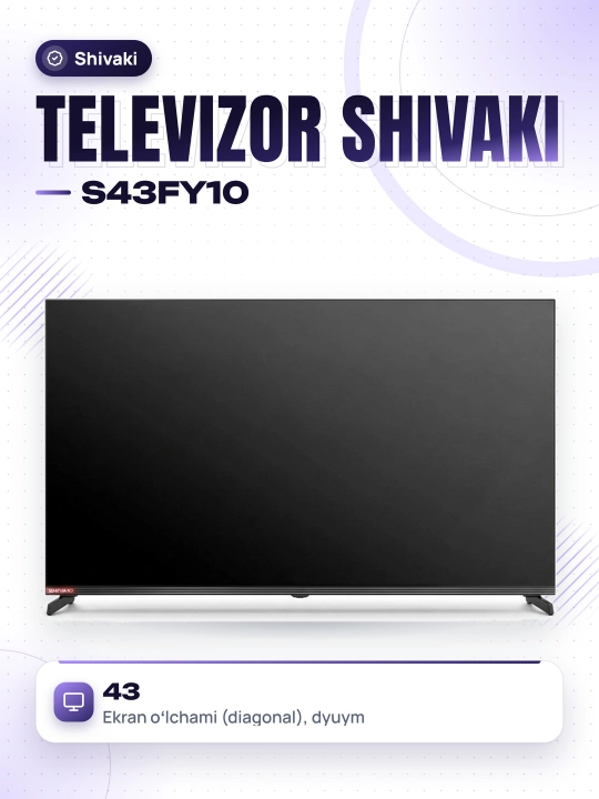Televizor SHIVAKI S43FY10 43"