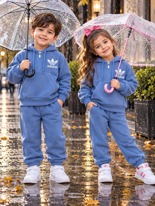 Детский спортивный костюм двойка, теплый флис, худи и штаны, на 3–6 лет