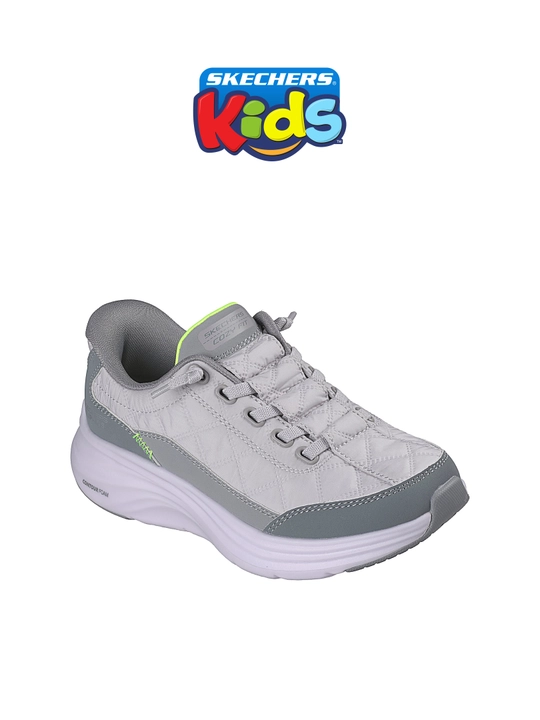 Кроссовки детские Skechers Slip-ins CONTOUR FOAM на эластичных шнурках, стирка в машине