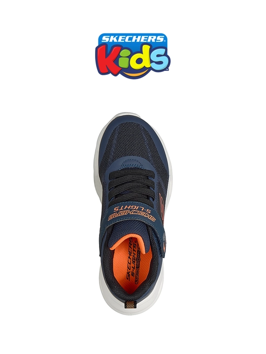 Кроссовки для мальчиков Skechers GLIDE-STEP LIGHTS, на эластичных шнурках, с амортизацией