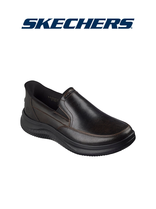 Erkaklar slipon poyabzali Skechers HASTING, bog'ichsiz, kundalik