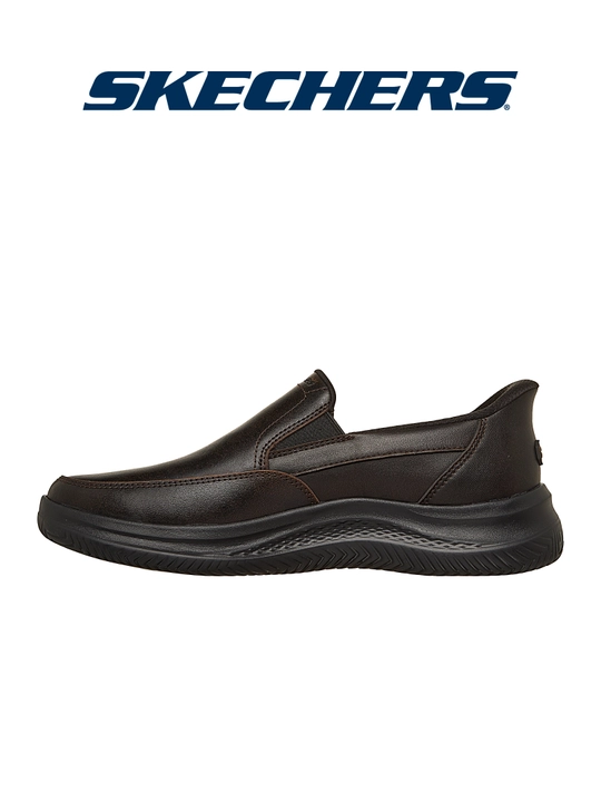 Erkaklar slipon poyabzali Skechers HASTING, bog'ichsiz, kundalik