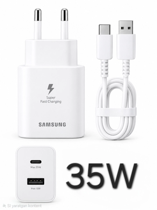 Зарядное устройство Samsung 45 Вт, 35 Вт, кабель Type-C, быстрое зарядное устройство