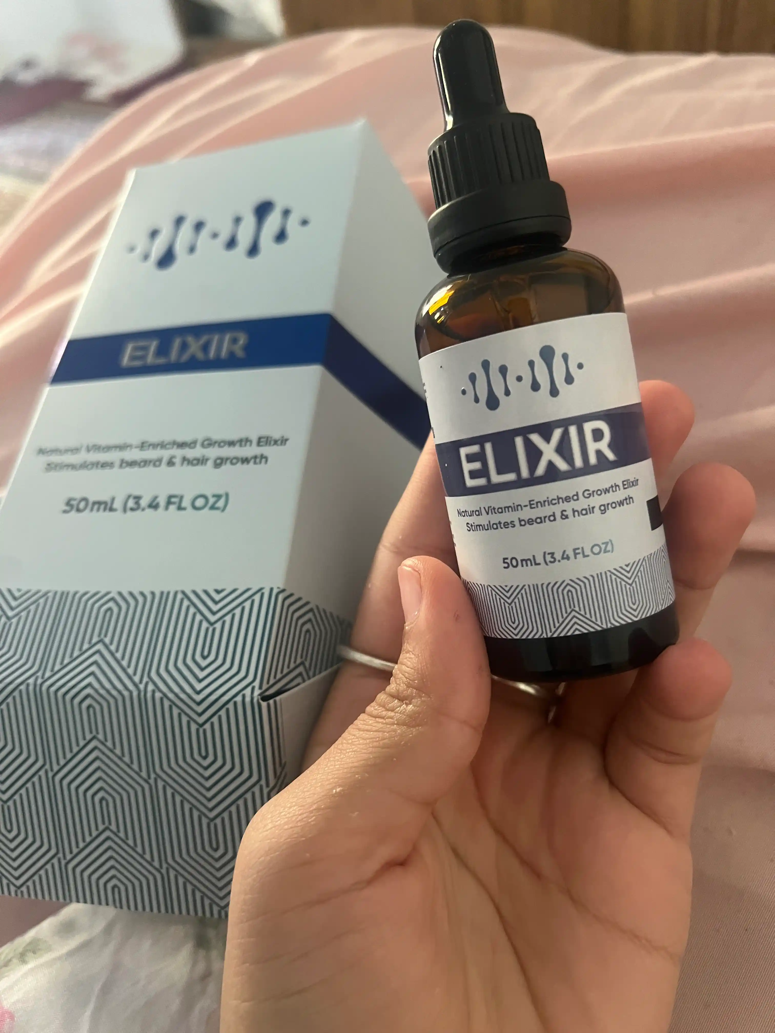 Elixir Boroda 16% Minoksidil – soch va soqol o‘stirish eliksiri 50 ml