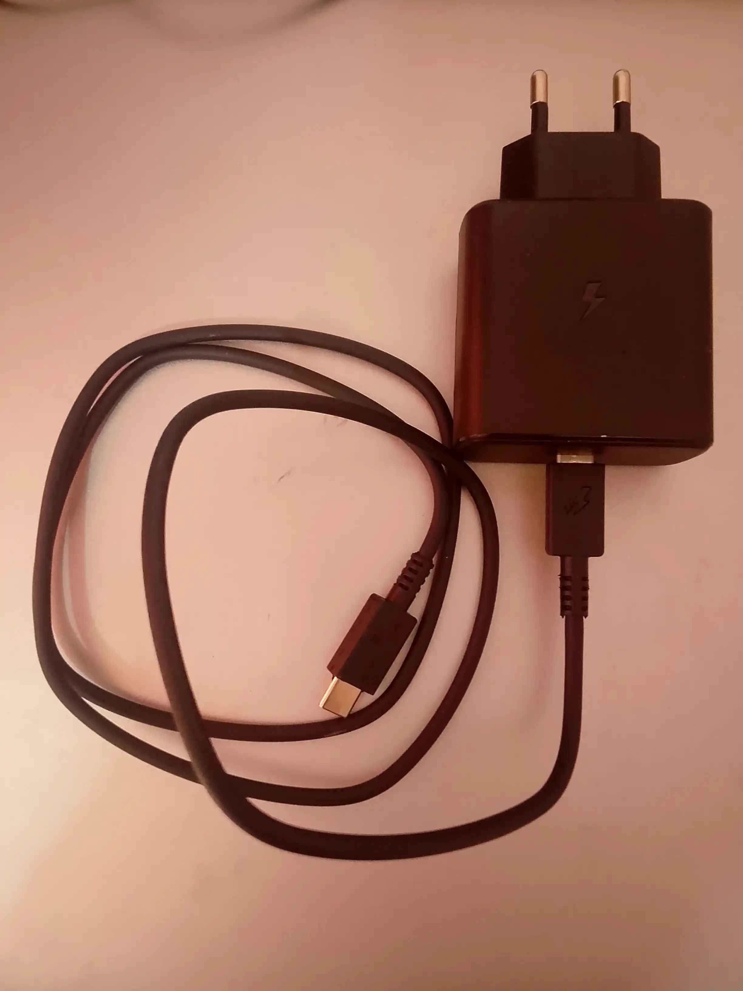 45W Zaryadlovchi Samsung Adapter (PD) + Type-C Kabel