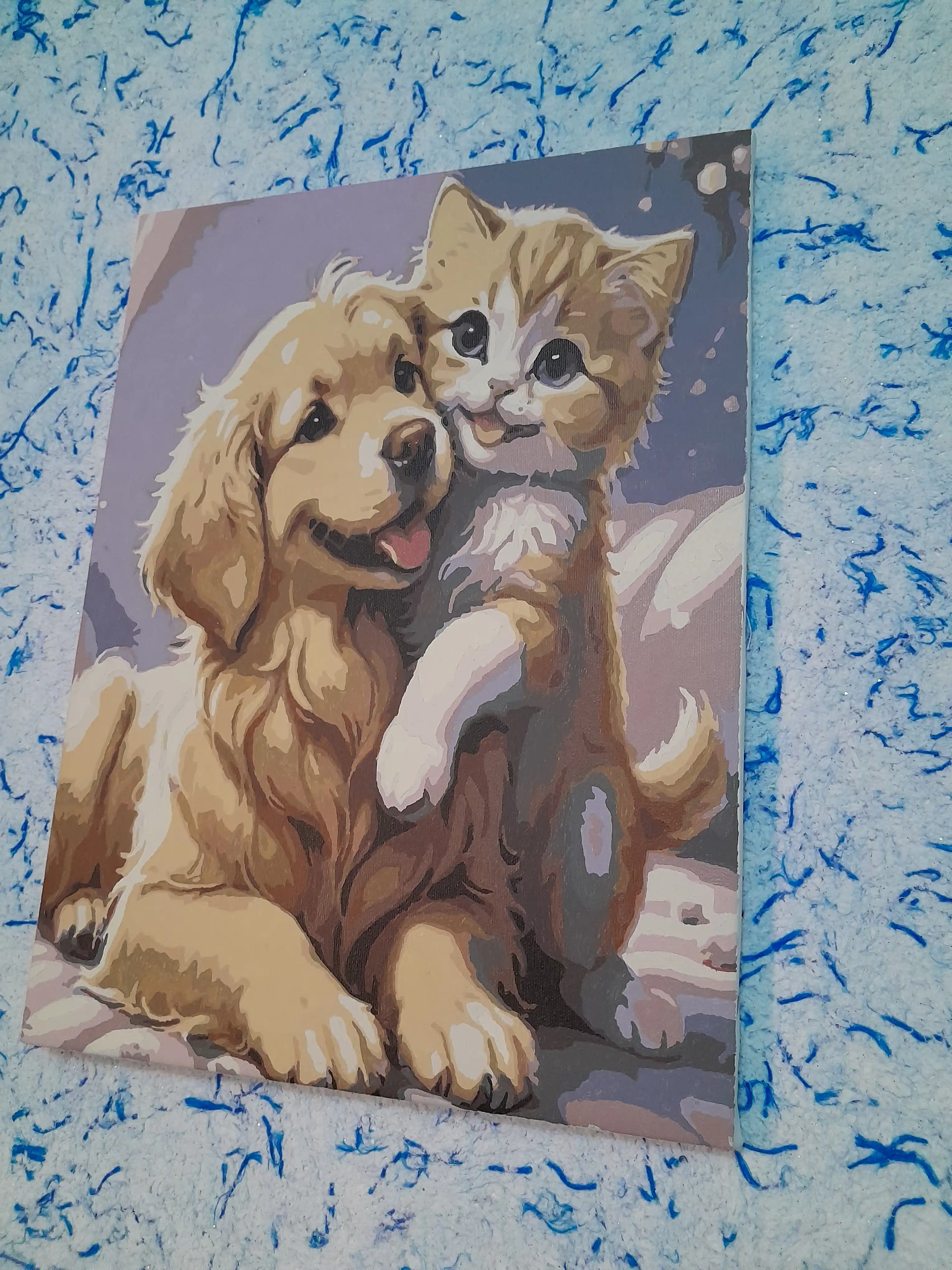 Картина, рисование по номерам Skystore, ивотные, холст на подрамнике, 30x40 см