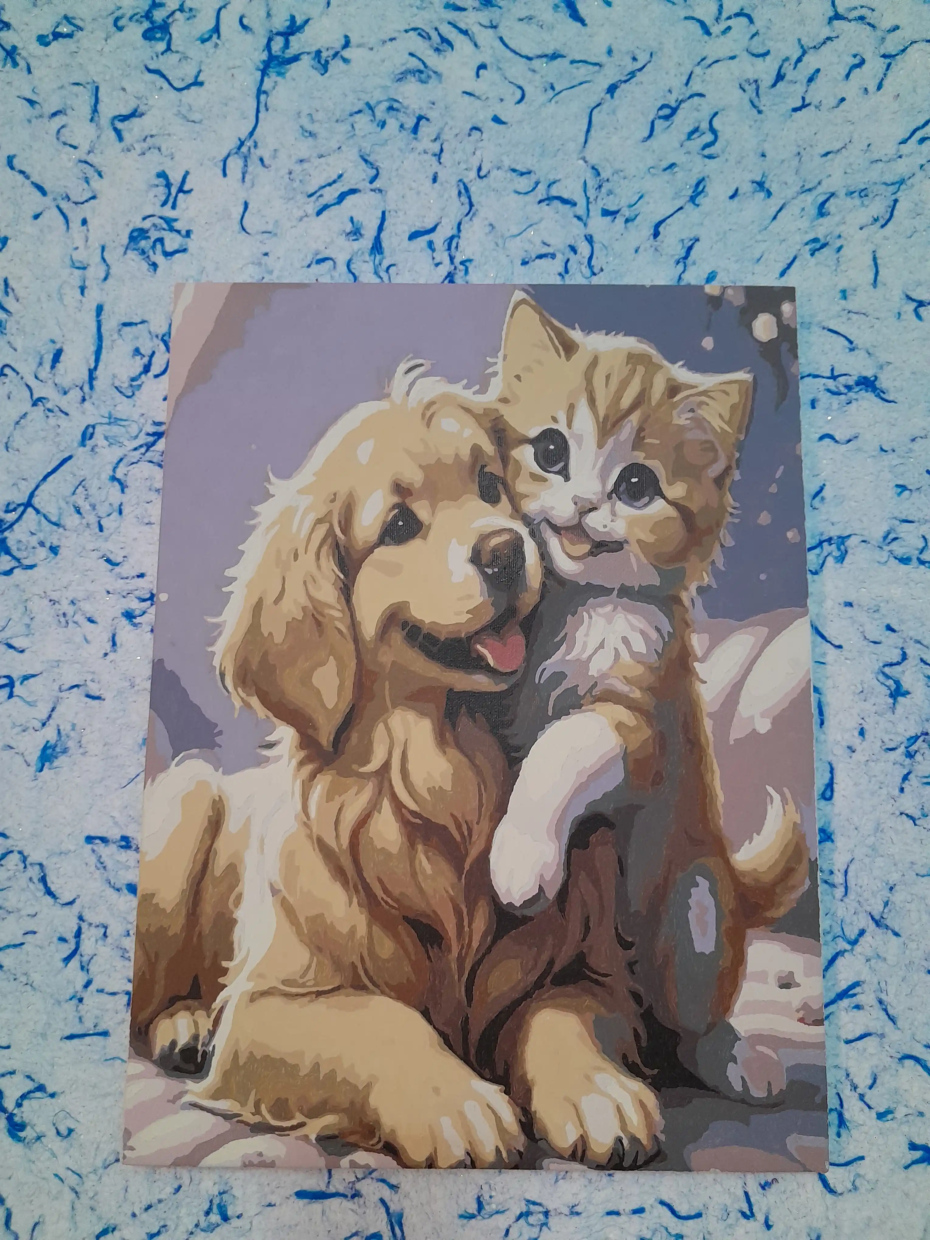 Картина, рисование по номерам Skystore, ивотные, холст на подрамнике, 30x40 см