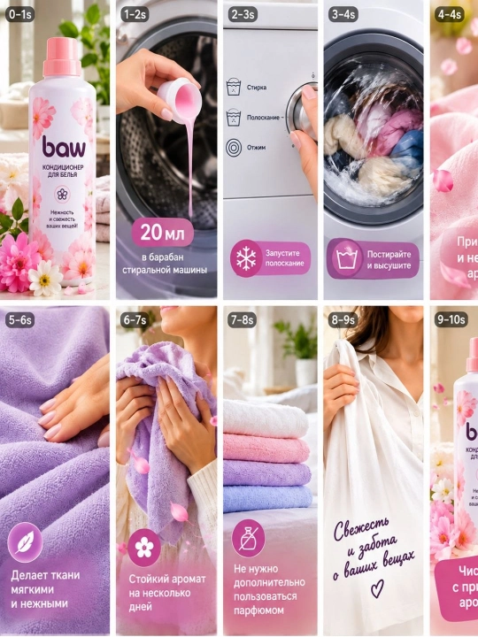 Кондиционер для стрики белья BAW