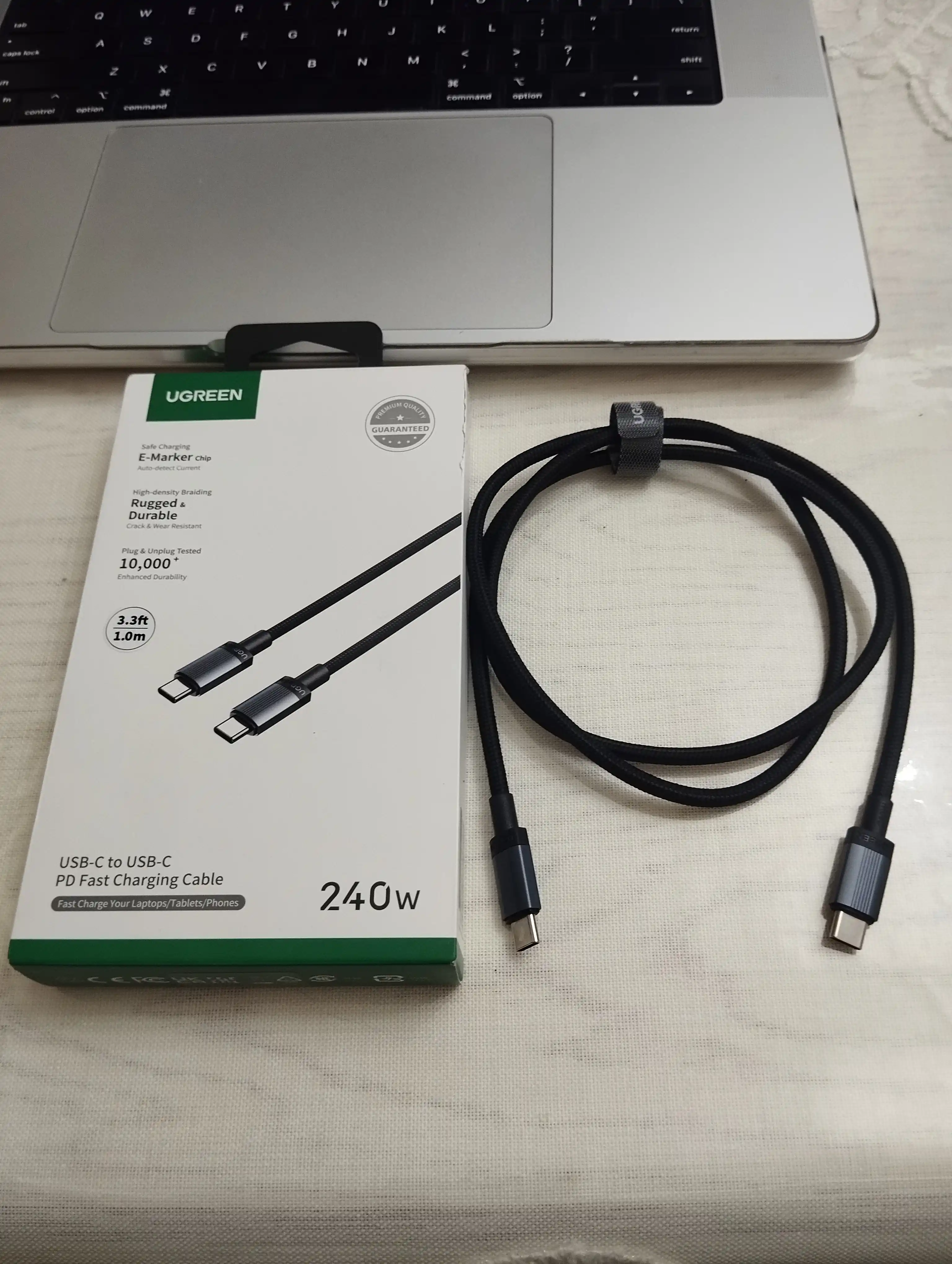 UGREEN 240Вт Кабель Type-C Для быстрой зарядки L532