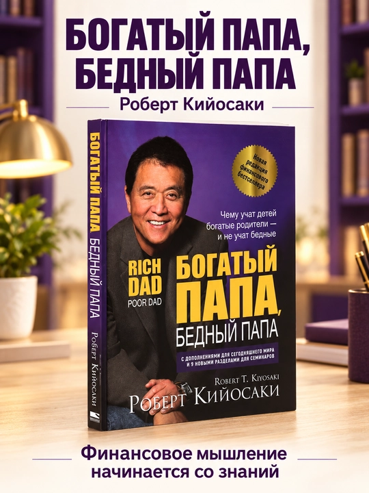 Богатый папа, бедный папа, Роберт Кийосаки - 