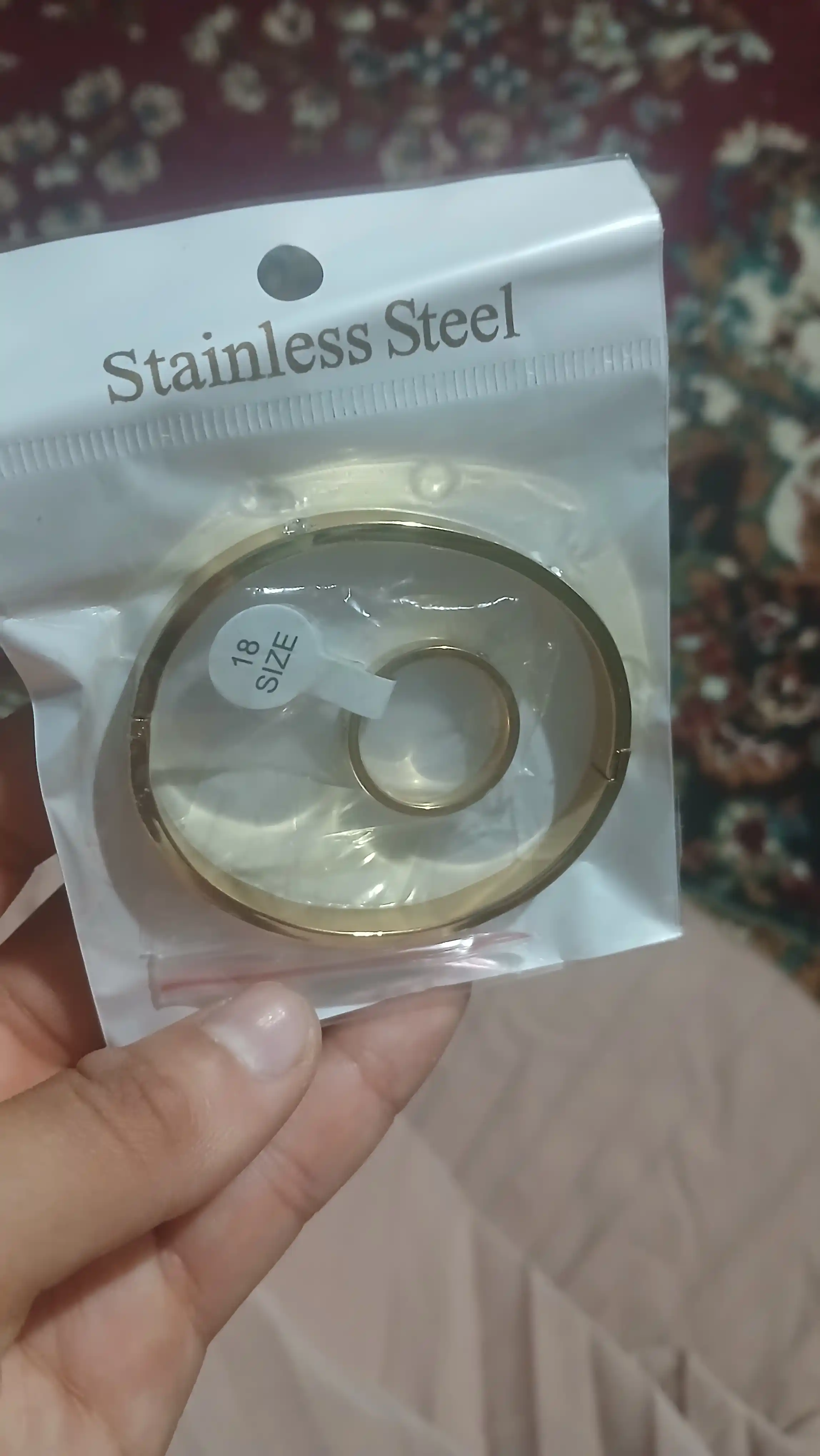 Ayollar va qizlar uchun Stainless Steel uzuk, toshli va toshsiz uzuklar